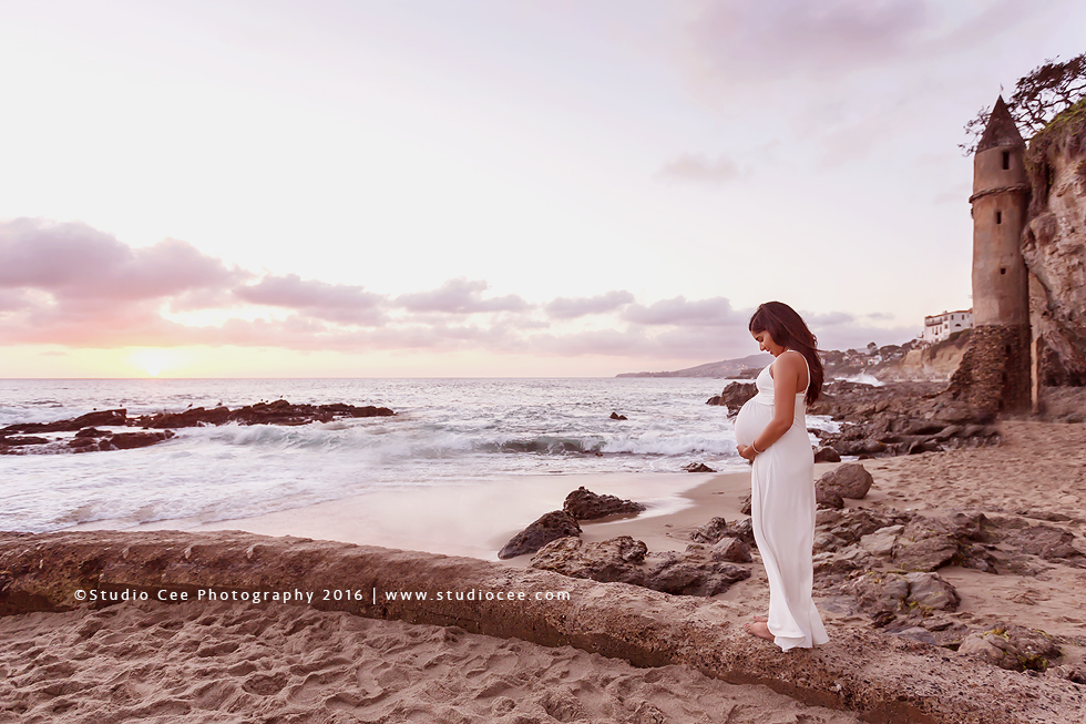 Beach Maternity Session Orange County