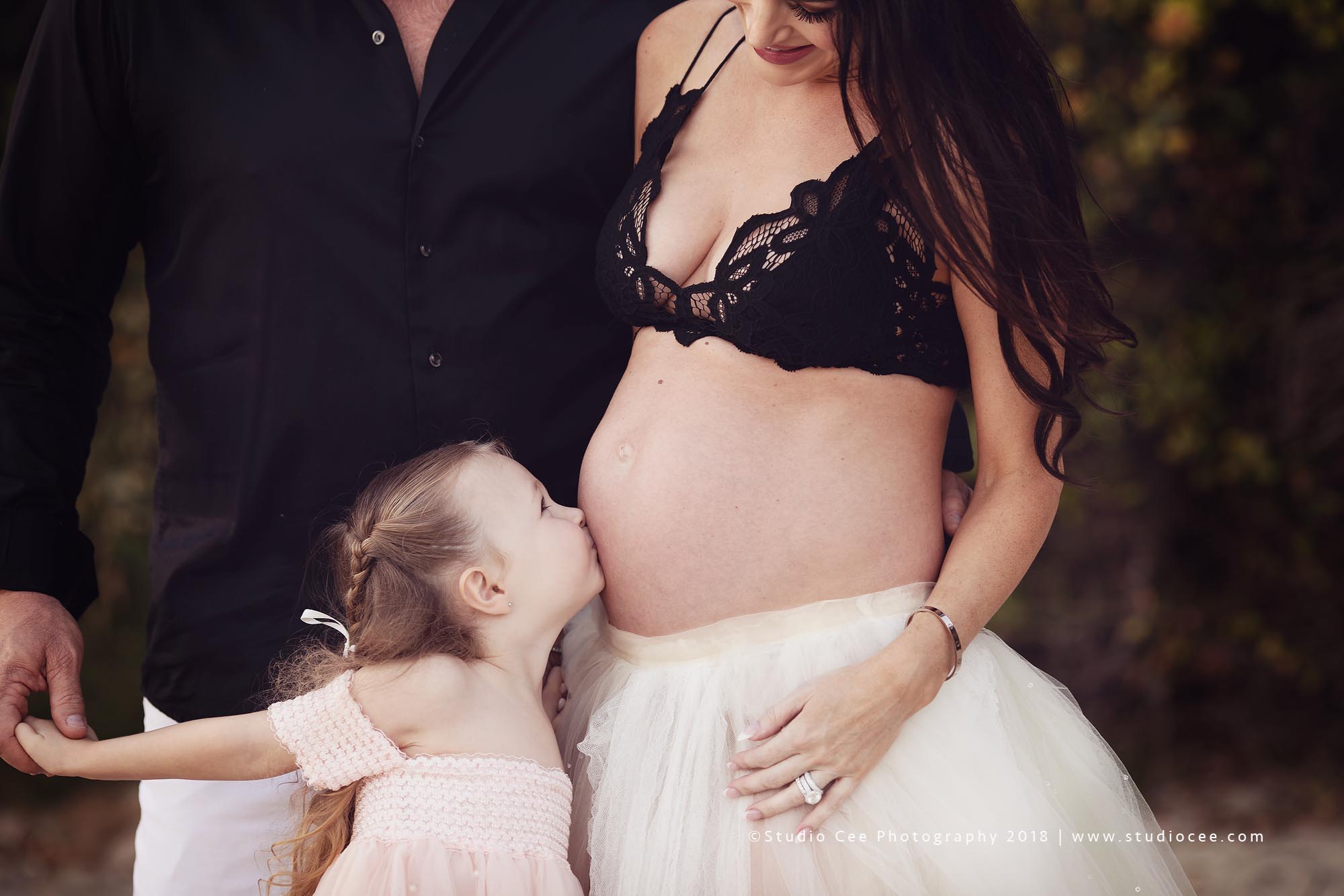 beach maternity session orange county