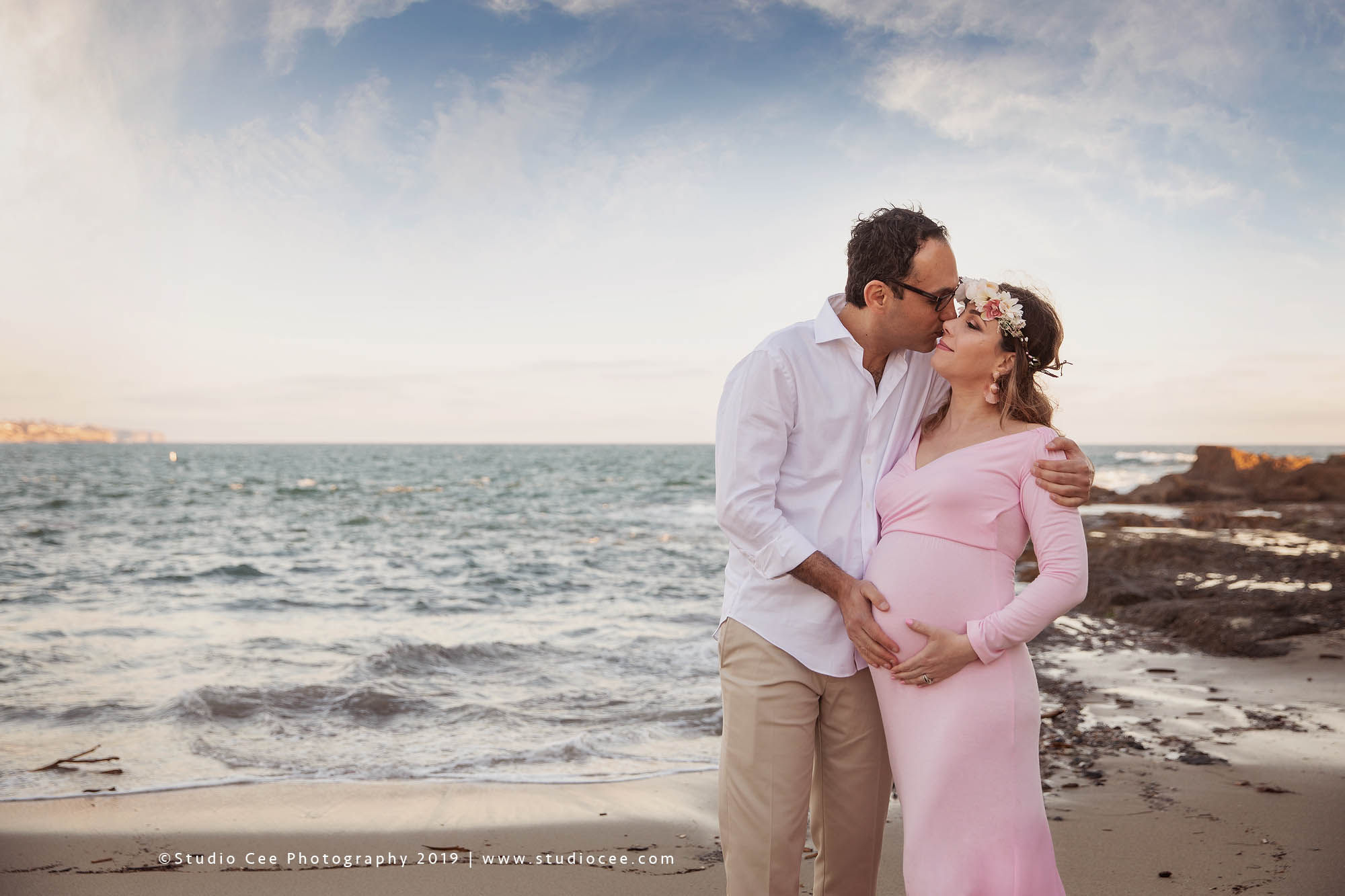 laguna beach maternity session